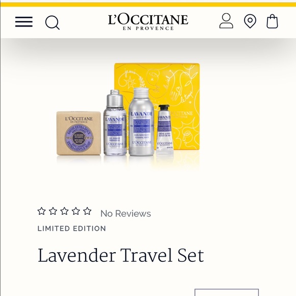 L'OCCITANE Bath & Body Loccitane 4 Piece Gift Box Foaming Bath